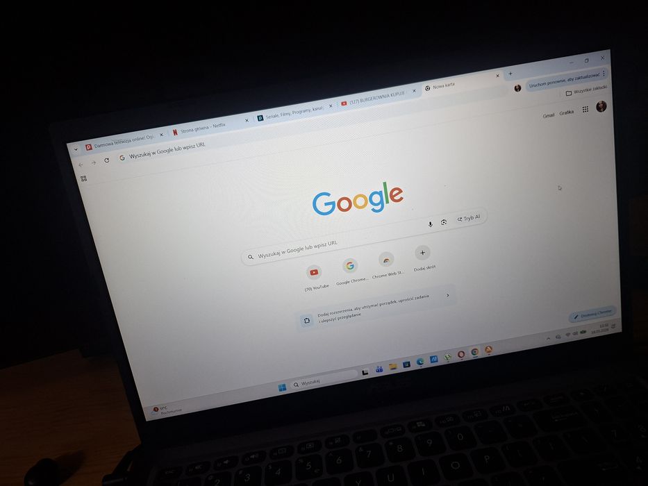 Laptop asus bardzo dobry stan