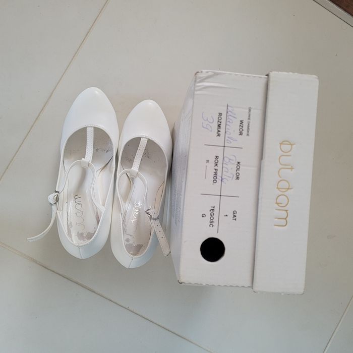 Buty ślubne,  do ślubu 39