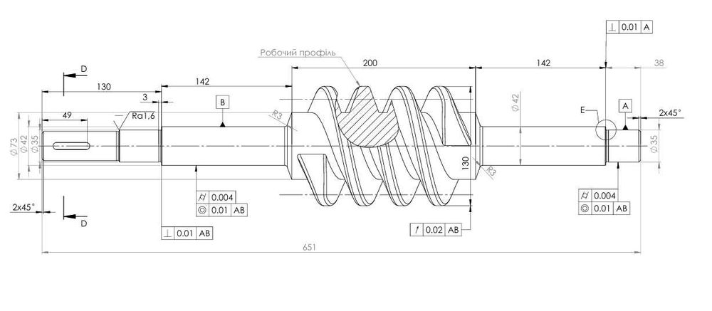 3D моделювання та креслення в SolidWorks