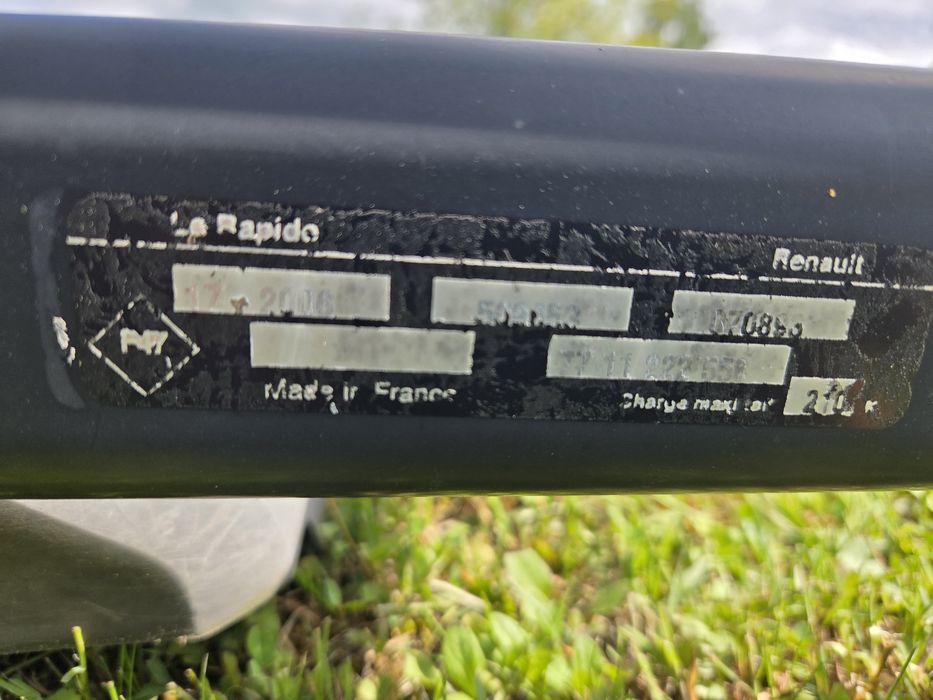 Bagaznik dachowy Renault Trafic l2