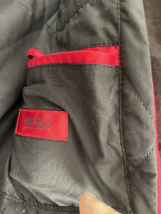 Casaco pele hugo boss numero L