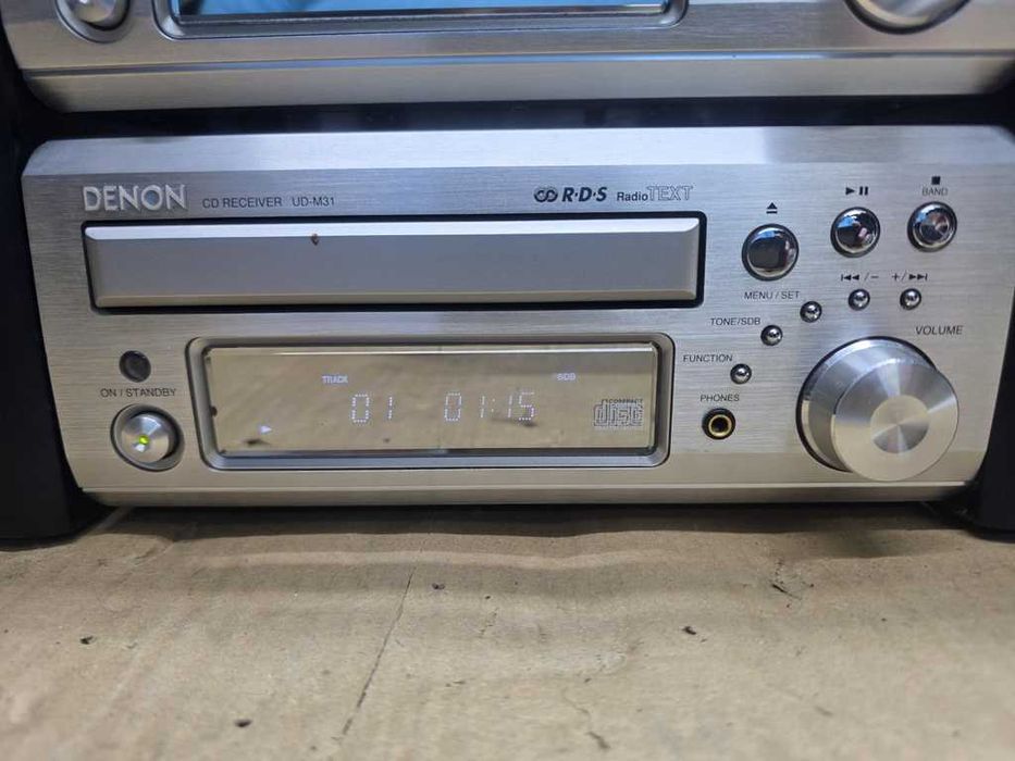 Wieża Denon UD-M31 + DRR-M31 + kolumny SC-G51B + pilot.