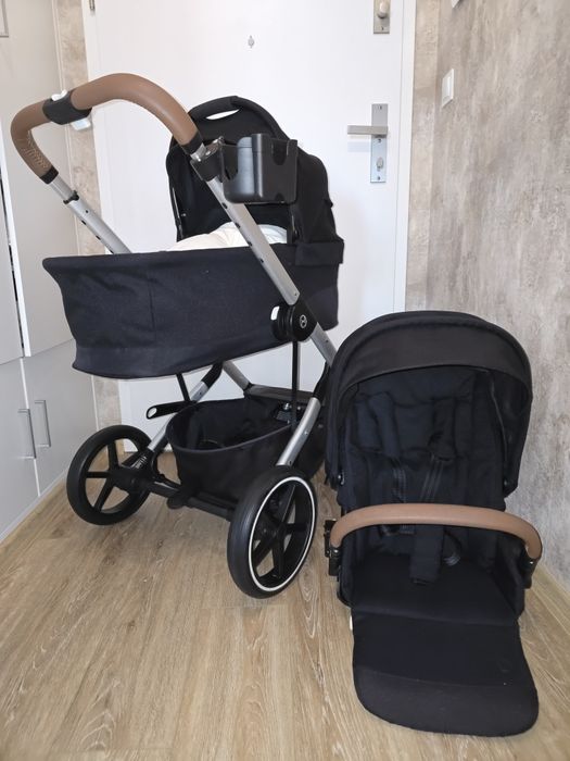 Sprzedam wózek 2w1 Cybex Balios S Lux — gondola + spacerówka.