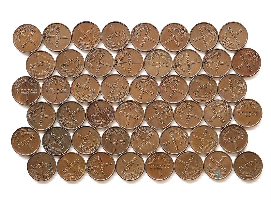 Lote de 48 Moedas 1 Escudo 1978