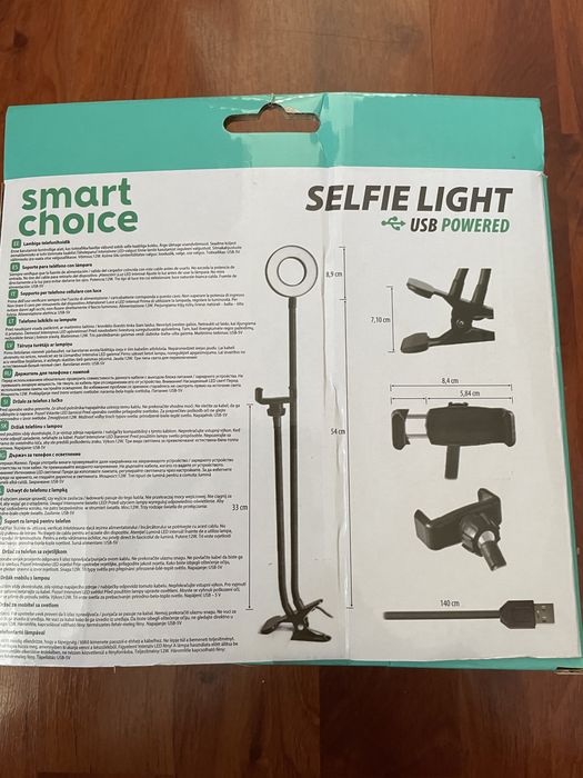 Lampa do selfie/selfie light nowa