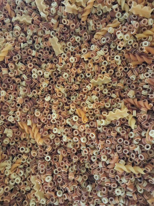 Makaron paszowy zebatka dla zwierzat