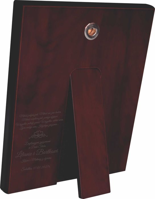 Włoski Obraz Srebrny Święta Rodzina Rocznica Ślubu Ślub Grawer