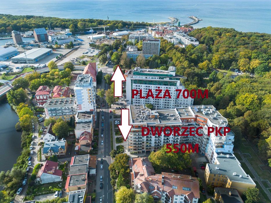 Apartament dwupoziomowy 56m2. ul.Portowa 14