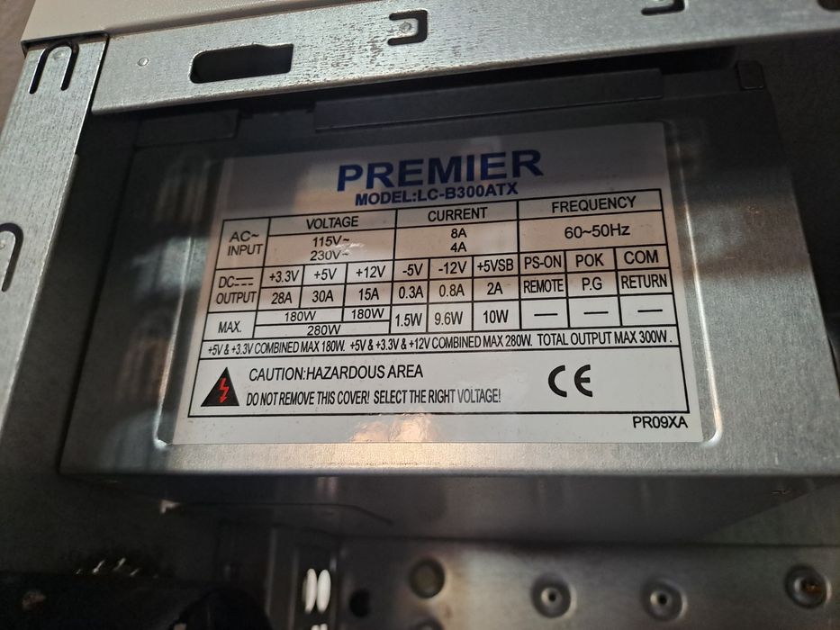 Caixa PC ATX com fonte