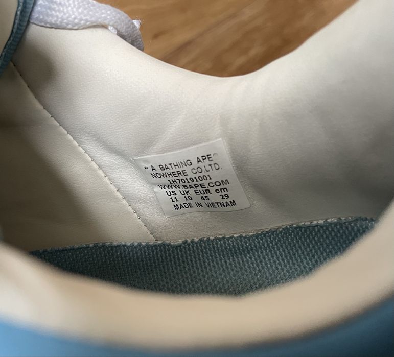 Кросівки Bape Sta Sax Blue бейп