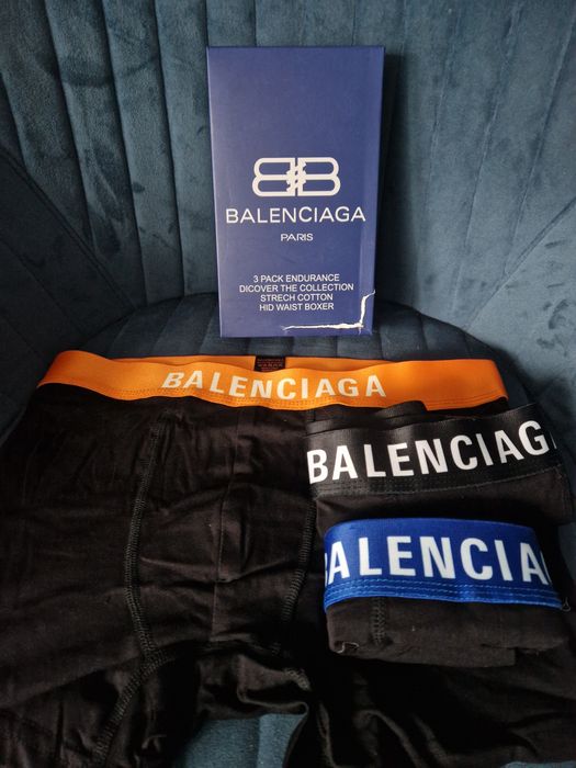 Bokserki Balenciaga czarne M