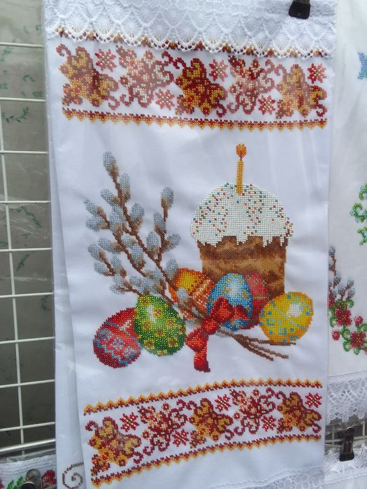 Рушники на пасхальні кошики