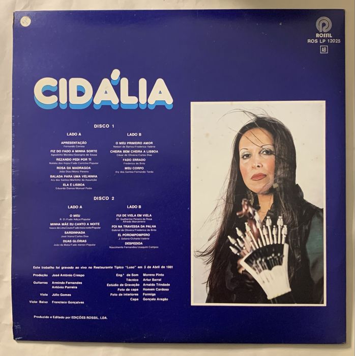 Cidália Moreira – A Verdade Do Fado