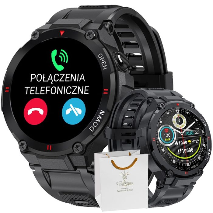 Smartwatch Zegarek Na Komunię Dla Chłopca + Torebka Rozmowy Sms Gw430