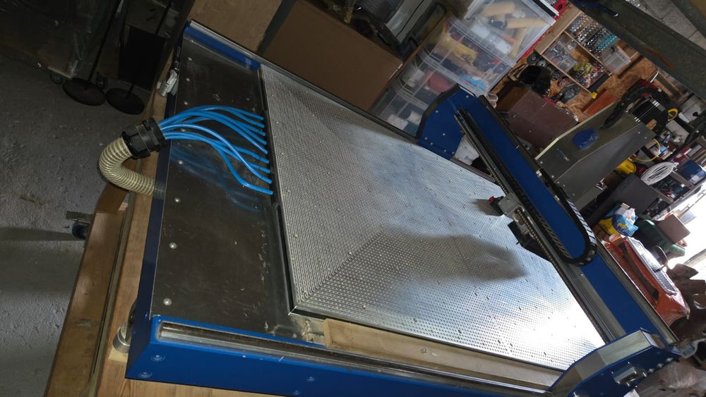 CNC Router Profissional Petra Haase AL1290 Profi + Mesa Vácuo + VCarve Pro