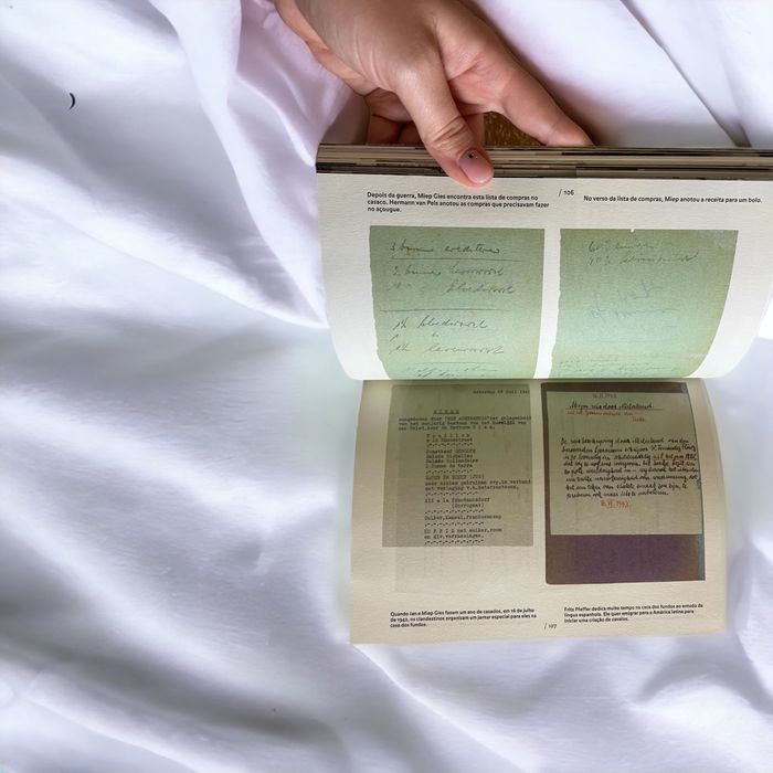 Livro Anne Frank - sonhar, pensar, escrever