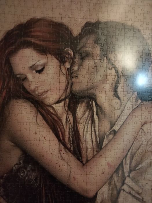 Quadro feito em puzzle64861180843395121