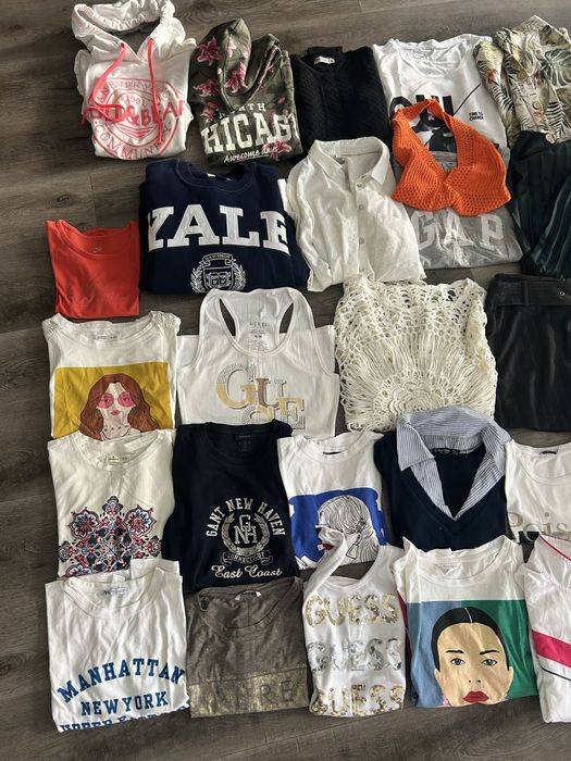 Lote 33 peças.Guess,Gant,Zara,Springfield