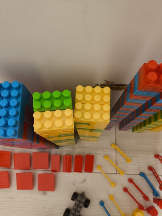Klocki plastikowe 419 elementów