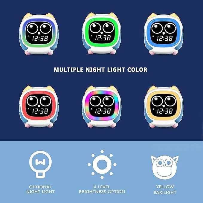 Budzik LED Sowa, Bluetooth