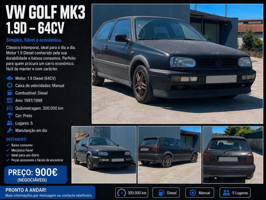 Golf mk3 1.9 diesel