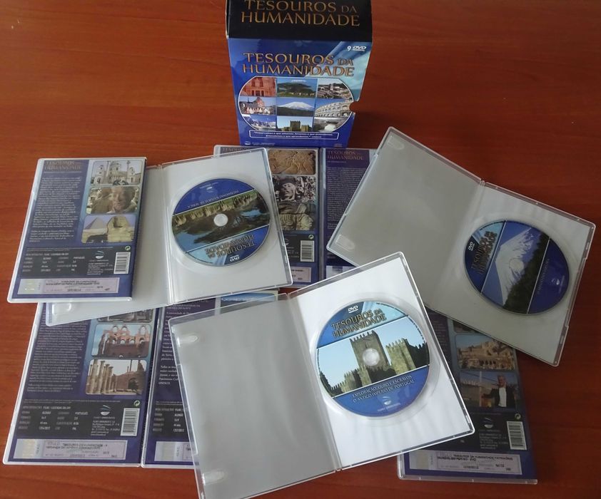 Tesouros da Humanidade (9 DVD´s Video - Completo / Filmes Unimundos)