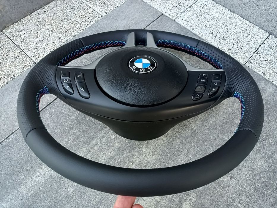 Jak nowa kierownica Sport z multifunkcją BMW E46 E39 E38 polift X5 E53