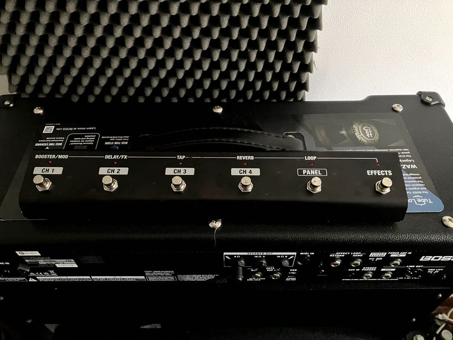 BOSS Katana Artist Gen 3 100w + BOSS GA-FC + Capa