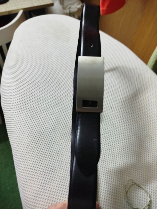 Pasek skórzany męski