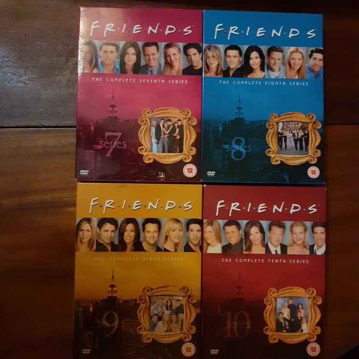 DVD  Friends  séries 7  8  9 e 10