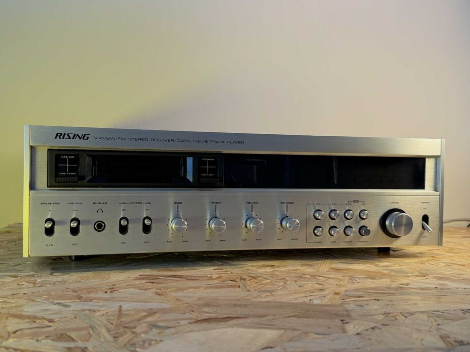 Rising CTH-1515 – Receiver Vintage + Colunas Onkyo – Excelente Estado
