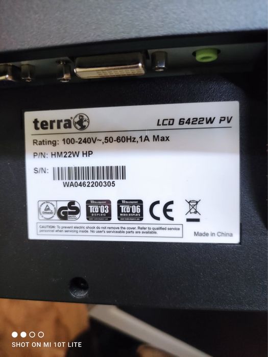 Monitor Terra  22 cale