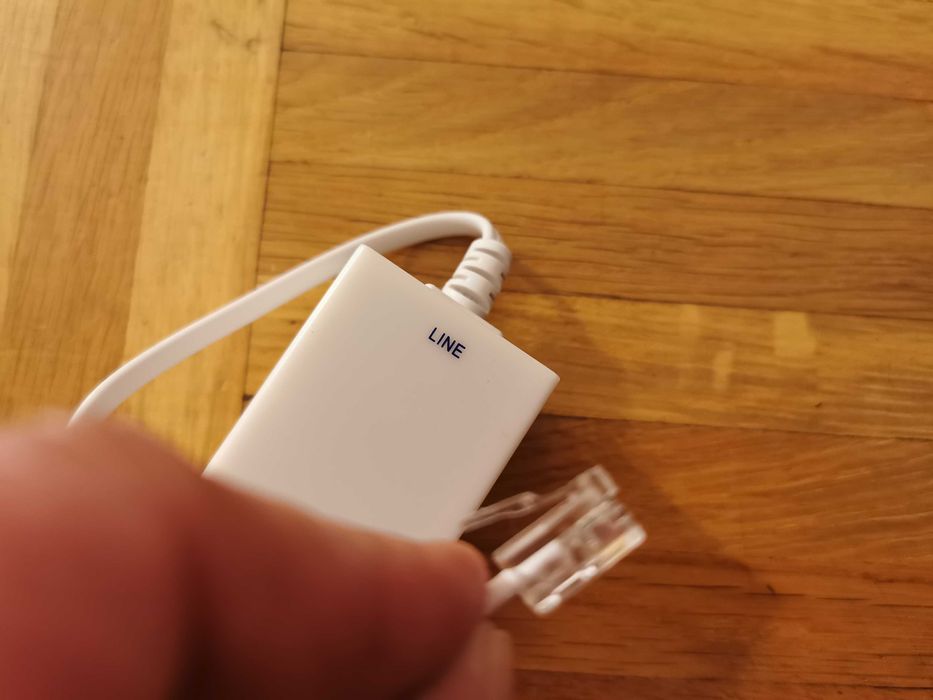 Modem adsl spliter