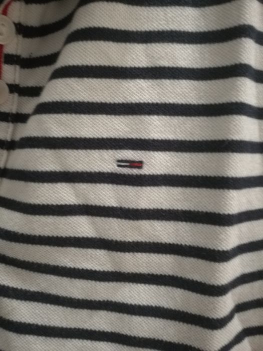 Polo Tommy Hilfiger jeans w paski xxs/xs