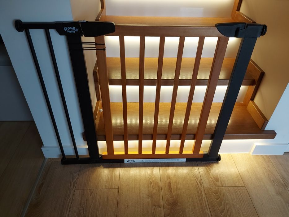 Bramka Barierka Zabezpieczająca Ochronna Schody dla Dziecka Psa 75-103cm