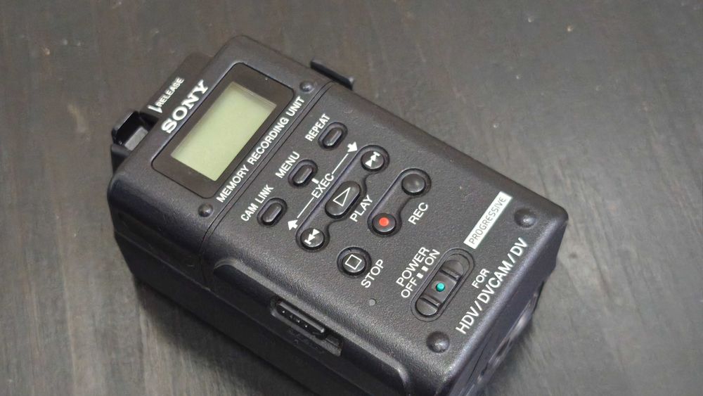 Gravador cartões compactflash Sony HVFA-CR1 + Cartões