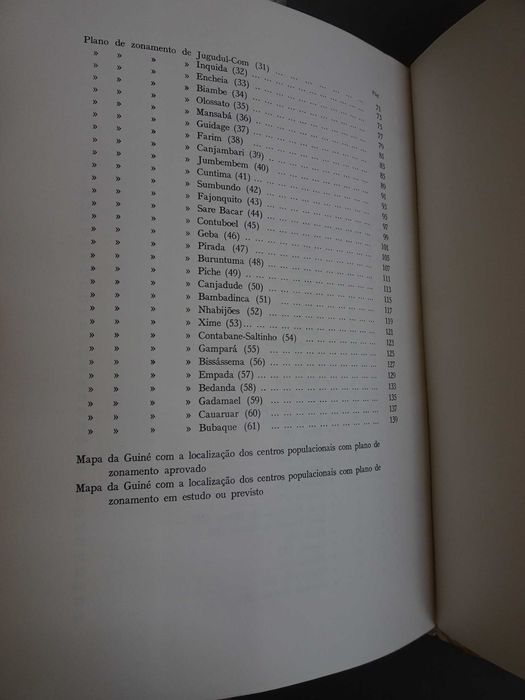 Livro Ordenamento Rural e Urbano na Guiné Portuguesa 1973