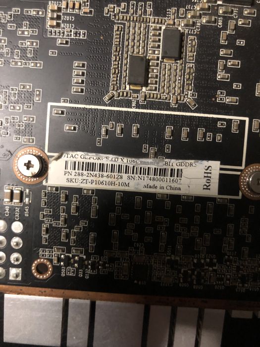 Відеокарта ZOTAC GTX 1060 3GB