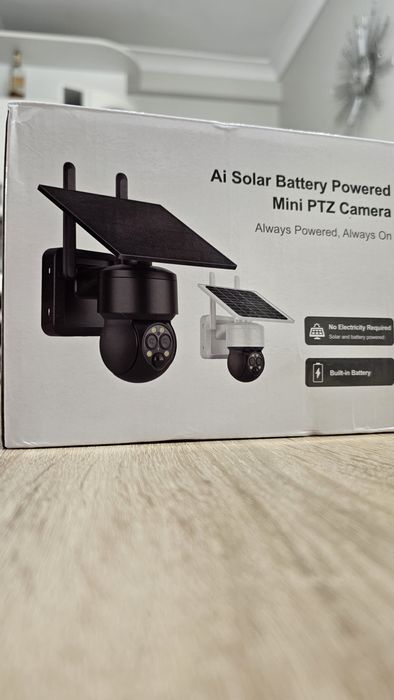 Kamera solarna Wi-Fi, karta sim NOWA!