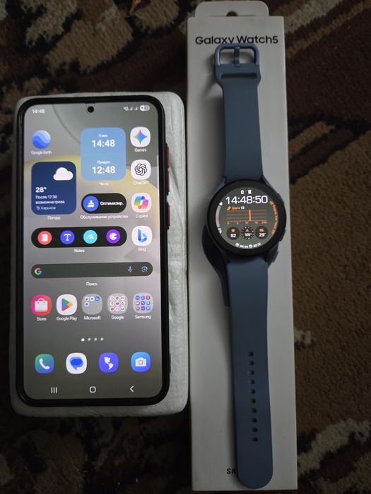 Samsung S24plus 12/512 + watch5