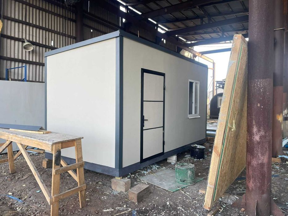 Бытовки ПОД КЛЮЧ, вагончики прорабские модульные домики, МАФ, Прорабка