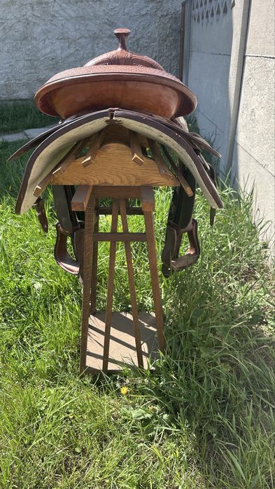 Siodło western A. Frinta Saddlery | Reining / All Around | Skóra Premium