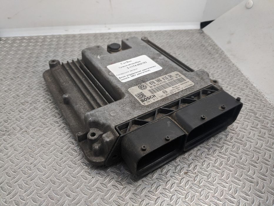 Блок управление мотором Touareg GP БУ двигуна Туарег двигатель таурег