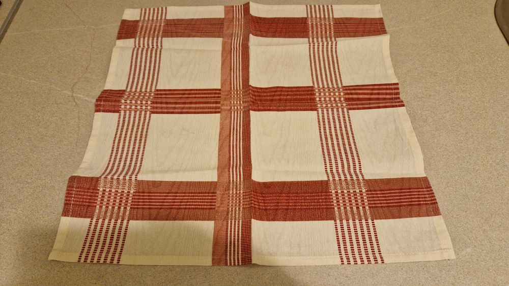 Toalha para tabuleiro 44cm x 44cm