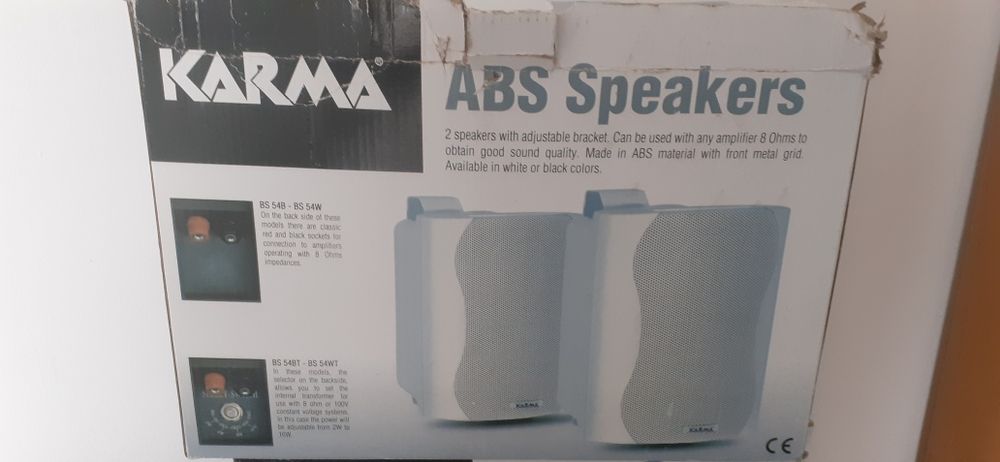 Amplificador som e 4 colunas Karma