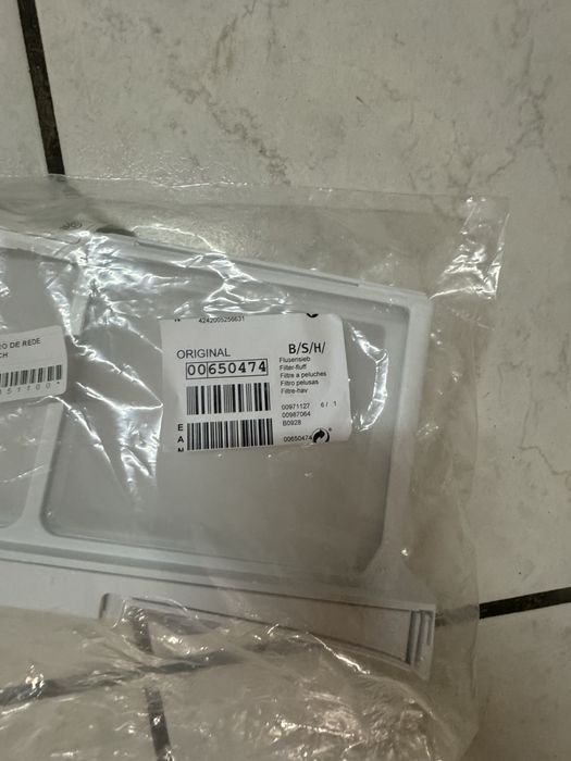 Filtro de rede catoẽs maquina secar ropa