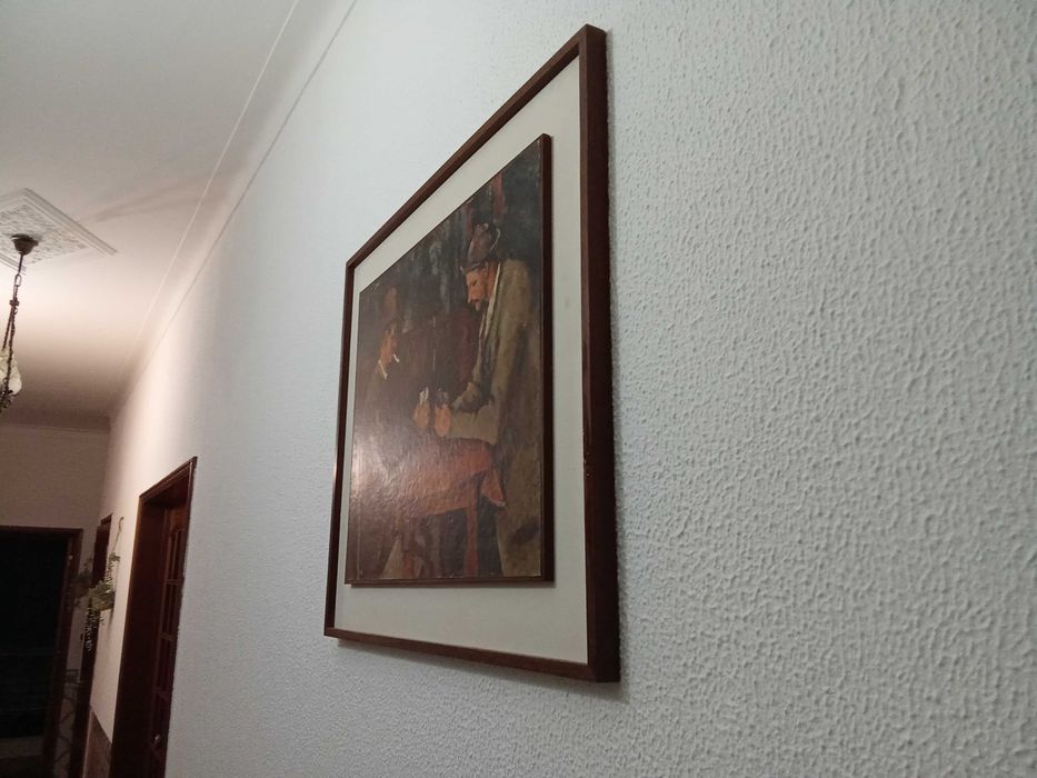 Quadro antigo em bom estado