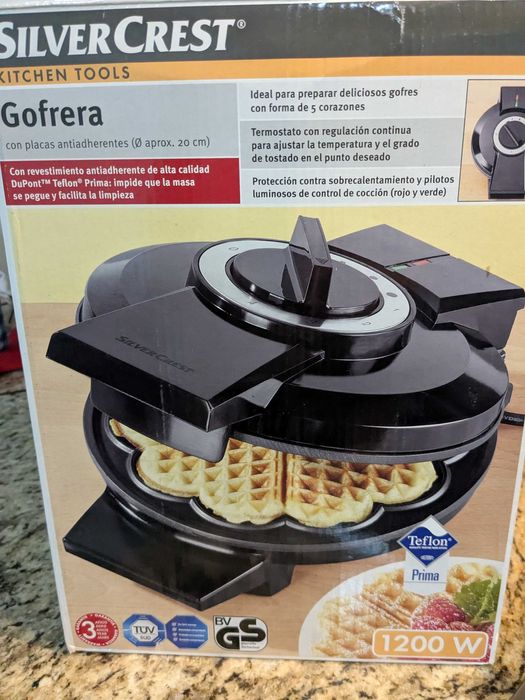 Máquina de fazer Gofres, nunca usada