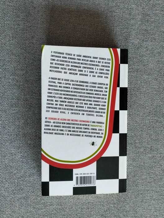 Livro "Os segredos de alcova dos mestres cozinheiros" de Irvine Welsh