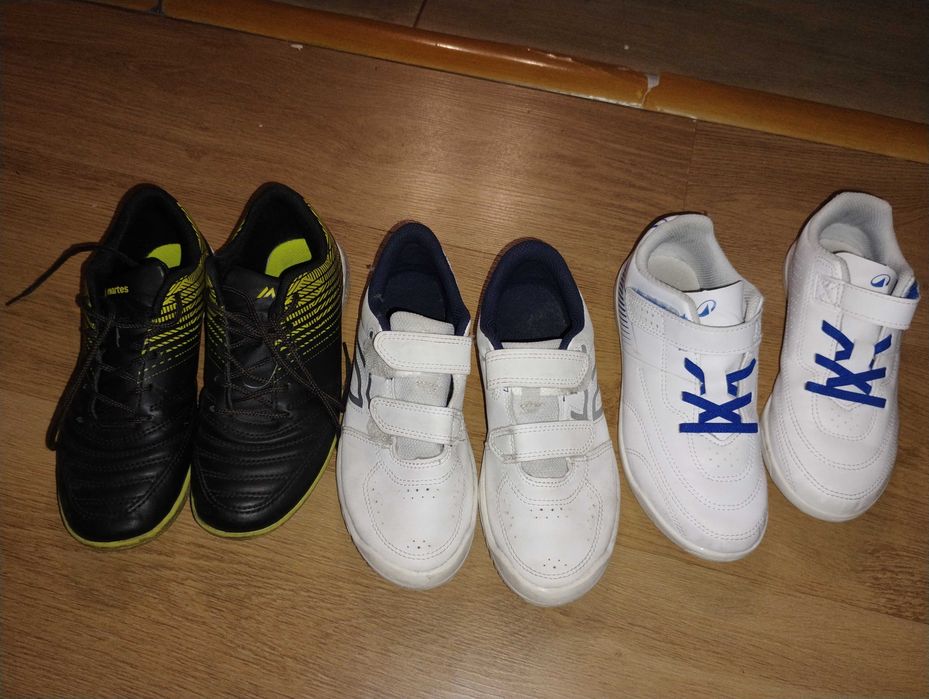 Buty sportowe i piłkarskie zestaw 33